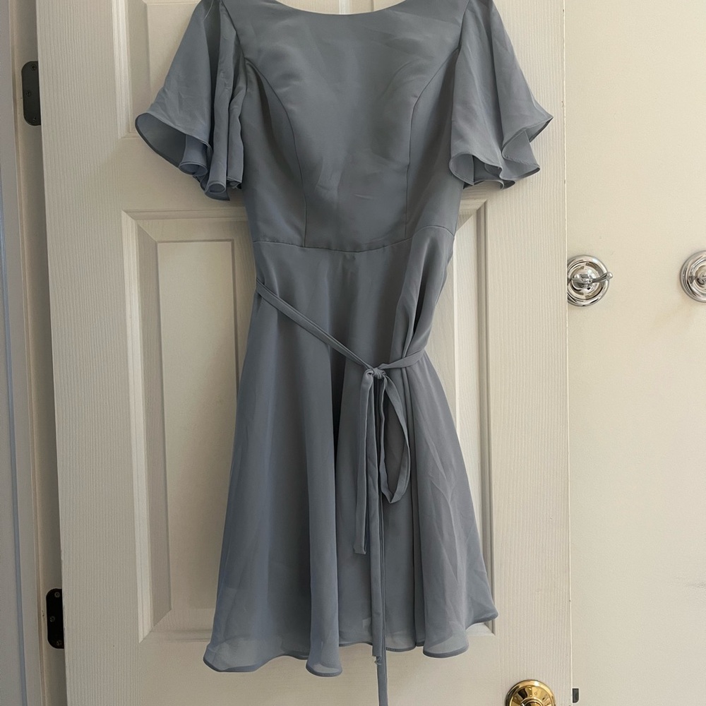 Dusty Blue Women's Dress